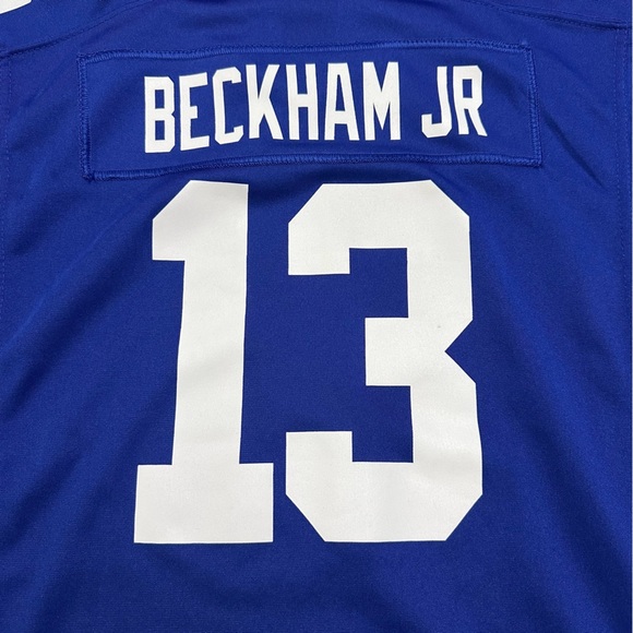 NFL Nike On Field NY Giants Beckham Jr #13 Jersey Youth Size XL - Picture 8 of 8